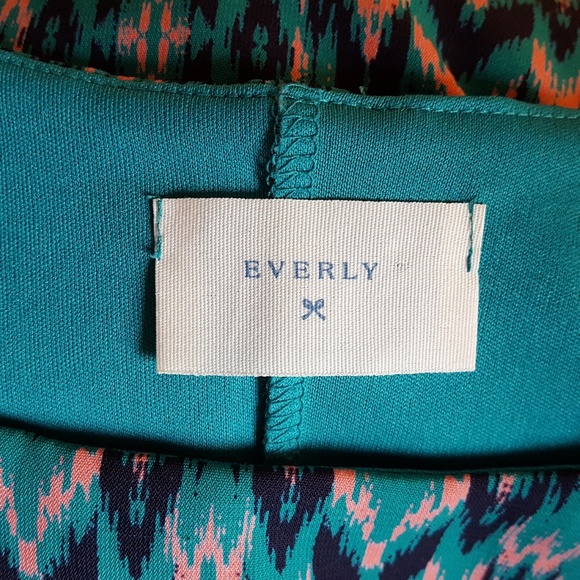 Anthropologie Everly Ikat Print Shift Dress - Picture 7 of 8